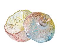 BESPORTBLE Bonbonnière en Verre avec Couvercle Étanche pour Rangement de Thé et Aliments Secs, Pot de Conservation Simple Style Cuisine et Décoration de Bureau