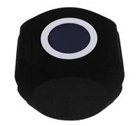 BESPORTBLE Bonnette Anti-Pop pour Microphone Studio - Coussin D’Isolation Phonique en Mousse Haute Densité Bleu - Filtre Anti-Réflexion Bruit - Compatible Microphones Dynamiques et