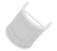 BESPORTBLE Bonnette Anti-Vent en Métal Forme U pour Microphone Portable, Filtre Anti-Pop Blanc, Pare-Vent Polyvalent Compatible Enregistrement, Diffusion et Usage Studio, Protection