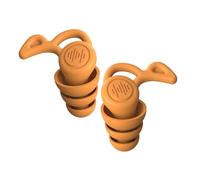 BESPORTBLE Bouchons d'Oreilles en Silicone Antibruit pour Dormir 1 Ultra Confortable Insonorisants Orange pour Musiciens et Voyage