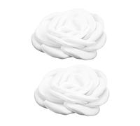 BESPORTBLE Boucle De Chaussure Tissu à Fleurs De Camélia Diy Boucles De Chaussures Uniques Forme De Fleur De Camélia