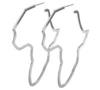 BESPORTBLE Boucles D'oreilles Afrique En or Pour Femmes Créoles Exagérées En Métal Design Unique Légères Bijoux Ethniques Soirées Et Occasions Spéciales