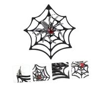 BESPORTBLE Boucles Oreilles Araignée Toile pour Halloween et Uniques Parfaites pour Toutes Vos Tenues de Fête