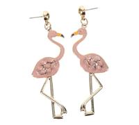 BESPORTBLE Boucles Oreilles Flamant Pendantes Légères avec Design Goutte Huile Bijoux Colorés pour Femmes Adaptées Fêtes et Usage Quotidien Couleur Aléatoire Couleur Aléatoire