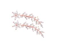 BESPORTBLE Boucles Oreilles Fleur Rose Doré Créoles Légères Et Élégantes Accessoire De Fête Pour Femmes Design Original Inoxydable Parfaites Pour Toutes Occasions