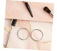 BESPORTBLE Boucles Oreilles Larges Légères et Hypoallergéniques Grandes Créoles Rondes Épaisses pour Femmes Bijoux de Déclaration pour et Événements