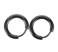 BESPORTBLE Boucles Oreilles Rondes Inoxydable Anneaux Minimalistes pour Femmes Élégantes et Polyvalentes pour Toutes Occasions