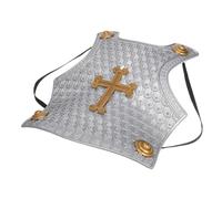 BESPORTBLE Bouclier d'armure pour Enfants déguisement Enfants Pectoral Armure d'épaule de Chevalier Filles Royal Faux Jouer à l'armure Armure pour Les Enfants Plastique Grey