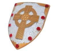 BESPORTBLE Bouclier Garçon Fille Costume Roman Accessoire et Portable pour Fêtes Déguisement Jeux de Rôle