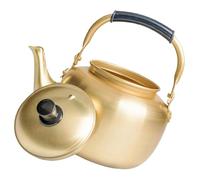 BESPORTBLE Bouilloire en Aluminium 8 L Poignée Anti-Brûlure Bouilloire Chauffante Réutilisable Compatible Cuisinière Gaz Théière à Vin de Riz pour Restaurant Cuisine Professionnelle