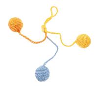 BESPORTBLE Boule De Sisal pour Chat Balle pour Chat en Fil De Fer pour Boule De Jouets De on pour ons D'intérieur Jouets pour s des Balles