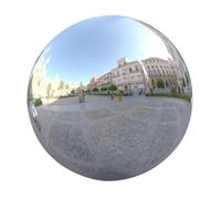 BESPORTBLE Boule Décorative à Miroir pour Jardin Extérieur Polie Inoxydable Réfléchissante Légère Portable Accessoire Photo Original