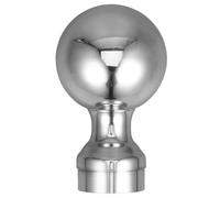 BESPORTBLE Boule en Acier Inoxydable Argentée pour Garde-corps Extérieur et Rampe D'escalier, Installation Facile et Stable, Accessoire pour Poteau de Clôture et Terrasse