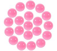 BESPORTBLE Boules de Loterie Ouvrables 4 CM en PVC Réutilisable Lot de 50 Pièces Rose Accessoires pour Activités de Fête pour Tirages au Sort et Jeux de Groupe