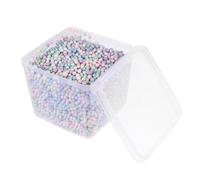 BESPORTBLE Boules de Remplissage Colorées 4-6 MM pour Pâte à Modeler DIY Billes Décoratives Écologiques pour Coffret Pâte à Modeler Accessoires Créatifs pour Décoration et Loisirs Créatifs