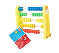 BESPORTBLE Boulier en Bois Coloré 5 Rangées Outil de Calcul Éducatif pour Garçon et Filles Jouet de Numération Préscolaire Matériel Pédagogique Apprentissage Mathématique en Classe 1