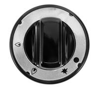 BESPORTBLE Boutons De Commande Pour Cuisinière à Gaz Résistants à La Chaleur, Diamètre 70 Mm, Boutons Universels Noirs, Compatibles Plaque De Cuisson Et Barbecue Professionnel