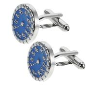 BESPORTBLE Boutons de Manchette Noirs pour Compteur Vitesse Accessoires et Confortables pour Chemises à Poignets Parfaits pour Affaires et