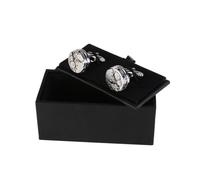 BESPORTBLE Boutons de Manchette Vintage pour Hommes Plaqués Bronze Mécanisme Steampunk 17 MM Épaisseur 6 MM Unique