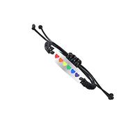 BESPORTBLE Bracelet Arc-ciel Bracelet Tressé pour Gays Design Unique Léger et Confortable