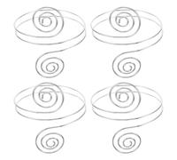 BESPORTBLE Bracelet manchette bohème 4 pièces - Bracelet de bras décoratif en métal spiralé - Bijou de bras ajustable style gothique punk pour femmes et hommes, idéal pour le cosplay et les