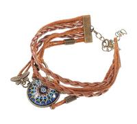 BESPORTBLE Bracelet Tissé Perles Réglable Fait Main Bracelet Marguerite Corde Manchette Pour Femmes Et Hommes