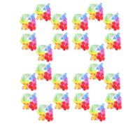 BESPORTBLE Bracelets Élastiques Faits Main et Guirlandes Hawaïennes Lot de 10 Paires Taille pour Voyages Soirées Déguisées et Événements