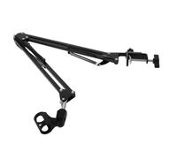 BESPORTBLE Bras Micro Rotatif Pliable pour Bureau Support Microphone Ajustable avec Pince de Fixation pour Enregistrement Streaming et Prise de Parole