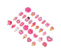 BESPORTBLE Breloques Décoratives en Résine pour Coque de Téléphone DIY Lot de 30 Miniatures Kawaii Accessoires de Bricolage Décoration pour Ongles pour Créations Manuelles