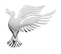 BESPORTBLE Broche Argenté Épingle pour Blouses Accessoire pour Funérailles et Cérémonies Commémoratives