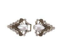 BESPORTBLE Broche Broche Chemise Habillée Revers Clips De Serrage Clips De Châle De Robe Clips De Collier Broches Vintage Mariage Rétro Robe Formelle Châles Clips De Robe Sangle Arrière Métal