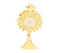 BESPORTBLE Broche Calice De La Sainte Communion Broche De Épingle De Bijoux Religieux Catholique Épinglette De Baptême Épinglette De Manteau Première Épingles Golden Alliage De Zinc