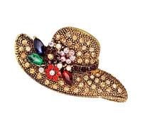 BESPORTBLE Broche Corsage Épingle À Chapeaux En Strass Broche Pour Femme Broche Décorative Épingle À Chapeau Décorative Broche Pour Vêtements Broche Exquise Pour Femmes Épingle À