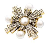 BESPORTBLE Broche Croix Rétro Pour Femme Accessoire Baroque Émail Pin De Mode Pour Vêtements Et Décoration