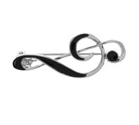 BESPORTBLE Broche De Zinc Forme De Note Musicale Épingle Pour Costumes Et Chemises Accessoire Chic Pour De Musique