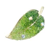 BESPORTBLE Broche Feuille Broches De Broche De Feuille Bijoux Épingles Et Broches Broche Vintage Broche D'anniversaire Broches Pour Femmes Broches D'automne Pour Les Femmes Green Cuivre