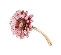 BESPORTBLE Broche fleur Broche pour les femmes broche femme broches de broche de marguerite broches pour la mode féminine pinces à chandail pour cardigans épinglette fleur châle alliage rose