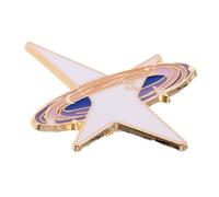 BESPORTBLE broche jolies épingles en émail épingle étoile lune épingles à drôles decorative pins for clothing épingles en émail fille Alliage de zinc rouge
