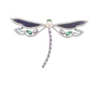 BESPORTBLE Broche Libellule Cristal Épingle pour Vêtements Bijou Animalier pour Femme Badge de Mode