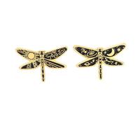 BESPORTBLE Broche Libellule En Alliage Créative 2pcs Badge De Vêtements Délicat Épinglette Cartoon Décoration Pour Paquet Et Vêtements Présent Original Pour Femmes