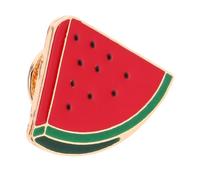 BESPORTBLE Broche Pastèque Fantaisie Femme En Alliage De Zinc Coloré, Épingle à Col Originale Pour Robe Et Cardigan, Accessoire Vestimentaire Pour Fêtes Et Occasions Spéciales, Taille Moyenne