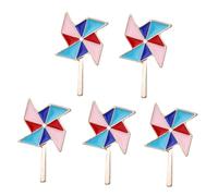 BESPORTBLE Broches de Moulin à Vent 5Pcs Épingle de Unisexe Accessoires de Vêtements pour Femmes et Hommes