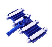 BESPORTBLE Brosse de Nettoyage de Piscine Tête Aspiration Plastique pour Élimination des Salissures et des Murs et Fond de Piscine Compatible avec Bâton Non