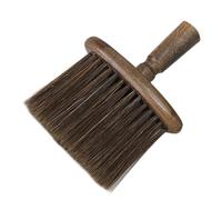 BESPORTBLE Brosse de Nettoyage Multi-Usages Manche en Bois Poils Souples en Pbt Petite Brosse pour Bureau Tiroir Clavier et Interstices Outil Compact pour Éliminer Poussière et Saleté