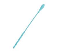 BESPORTBLE Brosse De Nettoyage Pour Bouteilles Et Pailles Longue, Silicone Solide, Bleu, Ensemble Polyvalent Pour Biberons, Gourdes Et Pailles Réutilisables, Utilisation Quotidienne Bébé, Kit 3 Pièces