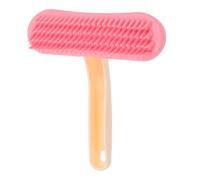 BESPORTBLE Brosse en Silicone Rose pour Petits Animaux et Cochons D'inde, Brosse de Massage Douce Facile à Nettoyer pour Lapins, Chatons et Chiots