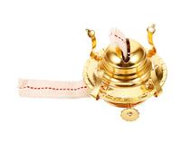 BESPORTBLE Brûleur pour Lampe à Kérosène Vintage Métal Régulateur Ajustable pour Lampe à Pétrole Accessoire et Pratique Remplacement Fiable