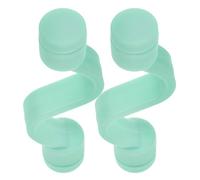 BESPORTBLE Butée Magnétique pour Porte de Lave-linge à Chargement Frontal 2 Pièces Plastique Vert Maintien Ventilation Prévention Odeurs Accessoires Buanderie