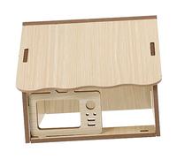 BESPORTBLE Cabanon Bois pour Hamster Refuge Exercice Jeu pour Petits Animaux Cabine Amusante pour Rongeurs pour Enclos Et Décoration