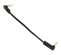 BESPORTBLE Câble Audio 35 MM Mâle-Mâle Plat en PVC Solide Cordon Auxiliaire pour Voiture Compatible Autoradio et Casque Transmission Sonore Claire Longueur Standard Usage Multimédia